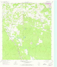 Download a high-resolution, GPS-compatible USGS topo map for Keenan, TX (1978 edition)