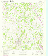 Download a high-resolution, GPS-compatible USGS topo map for Keene, TX (1978 edition)