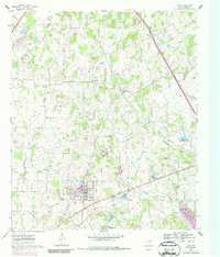 Download a high-resolution, GPS-compatible USGS topo map for Keene, TX (1987 edition)