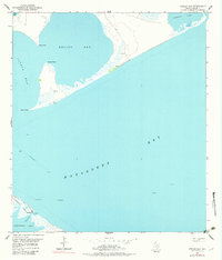1951 Map of Calhoun County, TX, 1983 Print