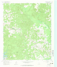 preview thumbnail of historical topo map of Marion County, TX in 1962