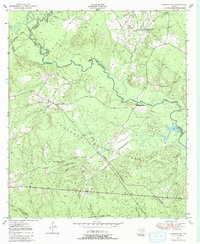 Download a high-resolution, GPS-compatible USGS topo map for Kennard NE, TX (1983 edition)