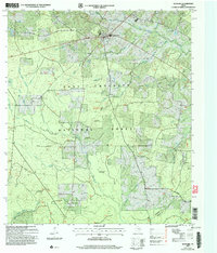 2004 Map of Kennard, TX, 2006 Print