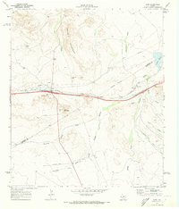 Download a high-resolution, GPS-compatible USGS topo map for Kent, TX (1973 edition)