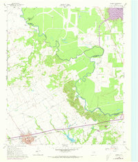 Download a high-resolution, GPS-compatible USGS topo map for Kerens, TX (1973 edition)