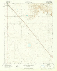 1964 Map of Dallam County, TX, 1966 Print