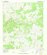 preview thumbnail of historical topo map of Tom Green County, TX in 1970