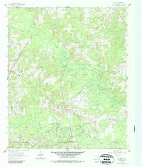 Download a high-resolution, GPS-compatible USGS topo map for Kildare, TX (1985 edition)