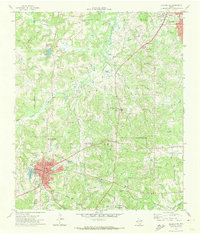 Download a high-resolution, GPS-compatible USGS topo map for Kilgore SW, TX (1974 edition)