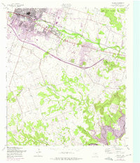 Download a high-resolution, GPS-compatible USGS topo map for Killeen, TX (1975 edition)