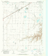 preview thumbnail of historical topo map of Gray County, TX in 1966