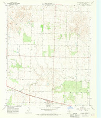 Download a high-resolution, GPS-compatible USGS topo map for Kirkland North, TX (1969 edition)