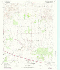 Download a high-resolution, GPS-compatible USGS topo map for Kirkland North, TX (1981 edition)