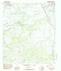 Download a high-resolution, GPS-compatible USGS topo map for Knickerbocker, TX (1984 edition)