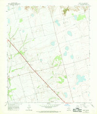 Download a high-resolution, GPS-compatible USGS topo map for Knott NE, TX (1969 edition)