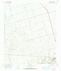 Download a high-resolution, GPS-compatible USGS topo map for Knott SE, TX (1968 edition)