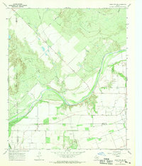 Download a high-resolution, GPS-compatible USGS topo map for Knox City NW, TX (1970 edition)