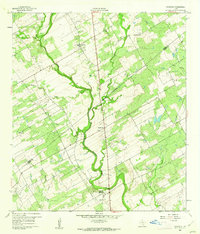 Download a high-resolution, GPS-compatible USGS topo map for Kosciusko, TX (1961 edition)