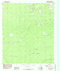 Download a high-resolution, GPS-compatible USGS topo map for Kountze SW, TX (1985 edition)