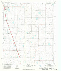 preview thumbnail of historical topo map of Hale County, TX in 1969