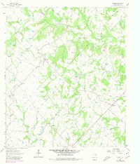 Download a high-resolution, GPS-compatible USGS topo map for Kurten, TX (1980 edition)