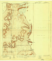 1929 Map of La Coma