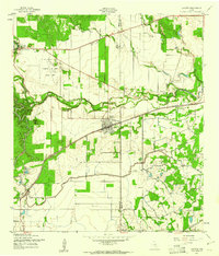 Download a high-resolution, GPS-compatible USGS topo map for La Coste, TX (1961 edition)