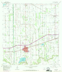 Download a high-resolution, GPS-compatible USGS topo map for La Feria, TX (1970 edition)