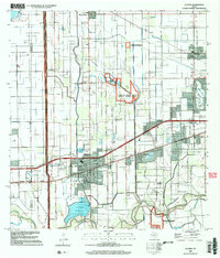Download a high-resolution, GPS-compatible USGS topo map for La Feria, TX (2003 edition)