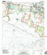 2002 Map of Abram, TX, 2003 Print