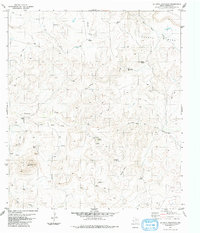 Download a high-resolution, GPS-compatible USGS topo map for La Mota Mountain, TX (1984 edition)