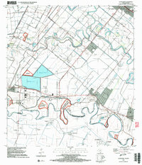 Download a high-resolution, GPS-compatible USGS topo map for La Paloma, TX (2003 edition)