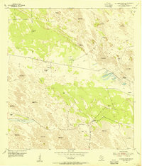 Download a high-resolution, GPS-compatible USGS topo map for La Parra Ranch SW, TX (1955 edition)