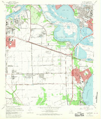 preview thumbnail of historical topo map of La Porte, TX in 1967