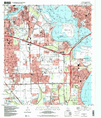 preview thumbnail of historical topo map of La Porte, TX in 1995