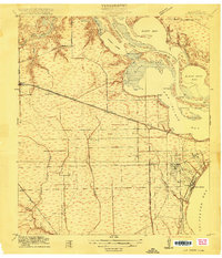 1916 Map of La Porte