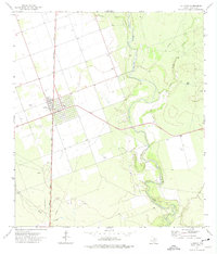 Download a high-resolution, GPS-compatible USGS topo map for La Pryor, TX (1975 edition)