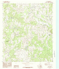 Download a high-resolution, GPS-compatible USGS topo map for La Rue, TX (1984 edition)