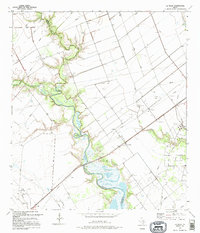 Download a high-resolution, GPS-compatible USGS topo map for La Salle, TX (1995 edition)