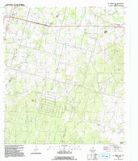 Download a high-resolution, GPS-compatible USGS topo map for La Vernia SW, TX (1992 edition)