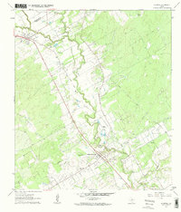 Download a high-resolution, GPS-compatible USGS topo map for La Vernia, TX (1963 edition)