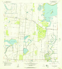 preview thumbnail of historical topo map of Cameron County, TX in 1956