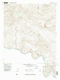 Download a high-resolution, GPS-compatible USGS topo map for Lajitas, TX (1985 edition)