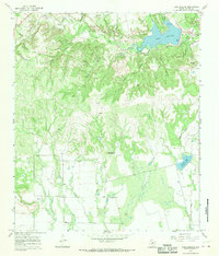 preview thumbnail of historical topo map of Taylor County, TX in 1967