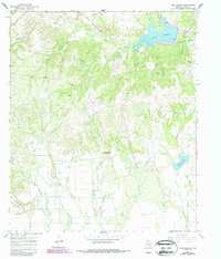 Download a high-resolution, GPS-compatible USGS topo map for Lake Abilene, TX (1987 edition)
