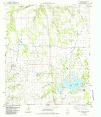 Download a high-resolution, GPS-compatible USGS topo map for Lake Bonham, TX (1985 edition)