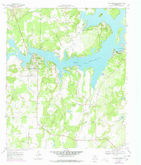 Download a high-resolution, GPS-compatible USGS topo map for Lake Brownwood, TX (1978 edition)