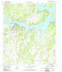Download a high-resolution, GPS-compatible USGS topo map for Lake Brownwood, TX (1988 edition)