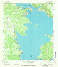 Download a high-resolution, GPS-compatible USGS topo map for Lake Buchanan, TX (1970 edition)