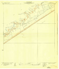 preview thumbnail of historical topo map of Galveston County, TX in 1931